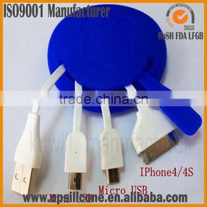 Retractable Multifunction Data Cable Charge Cable For Phone Samsung HTC Blackberry