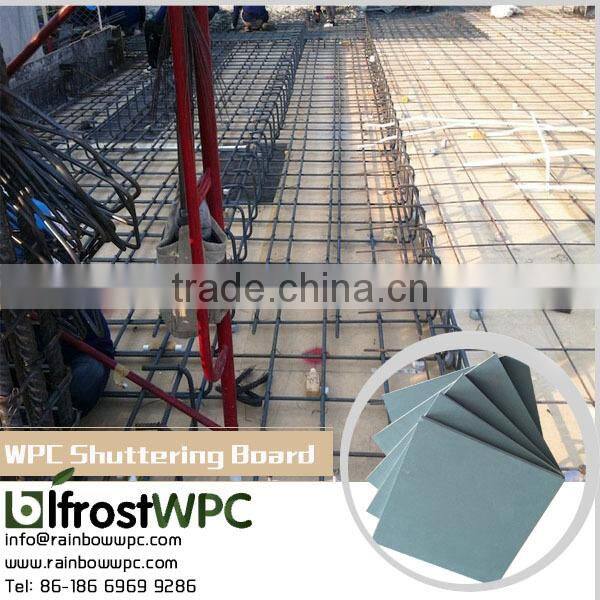 high quality Excellent Reusable WPC Plastic Formwork For Column Concrete