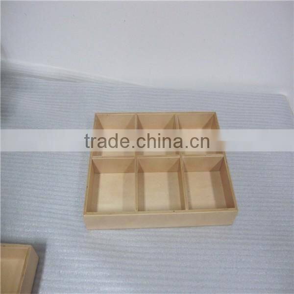 cheap unfinished hand painted wood tray