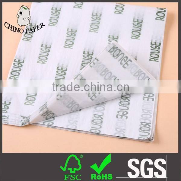 Pure color pink tissue paper wrap gifts