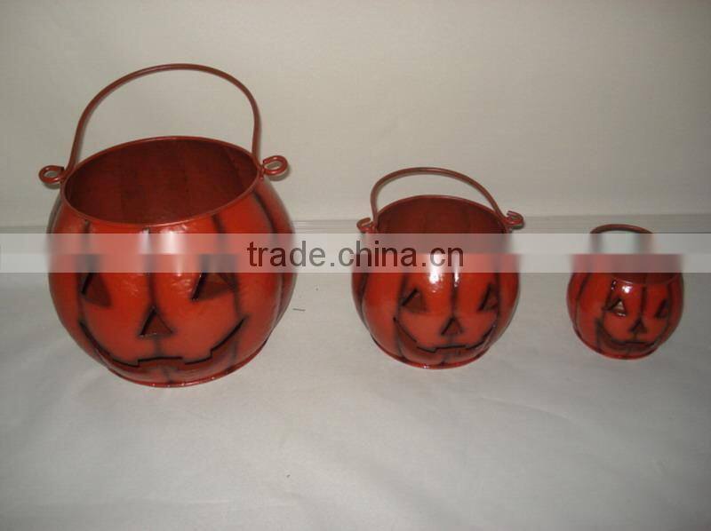 32566 metal lovely pumpkin home decorations with the lowest price made in Fujian
