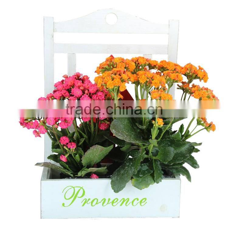 Square Wooden Planter Box, Garden Decor, Restaurant and Wedding Decorations Flowerpot