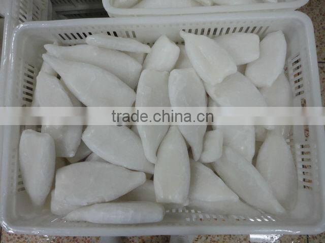 IQF frozen squid tube U10
