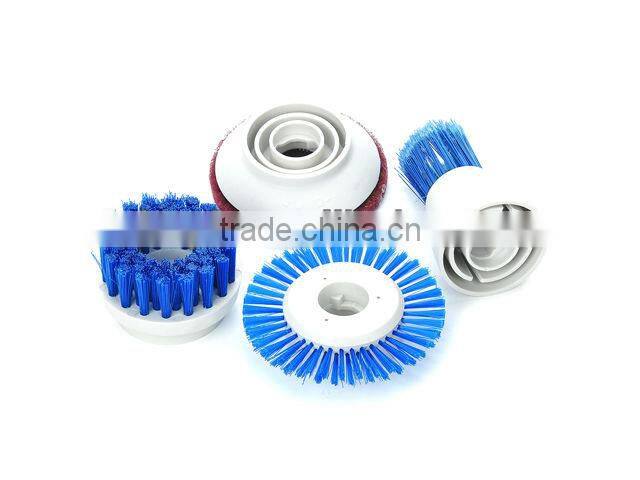 Cordless electric scrubber, electric power scrubber for kitchen and bathroom, electric hand scrubber