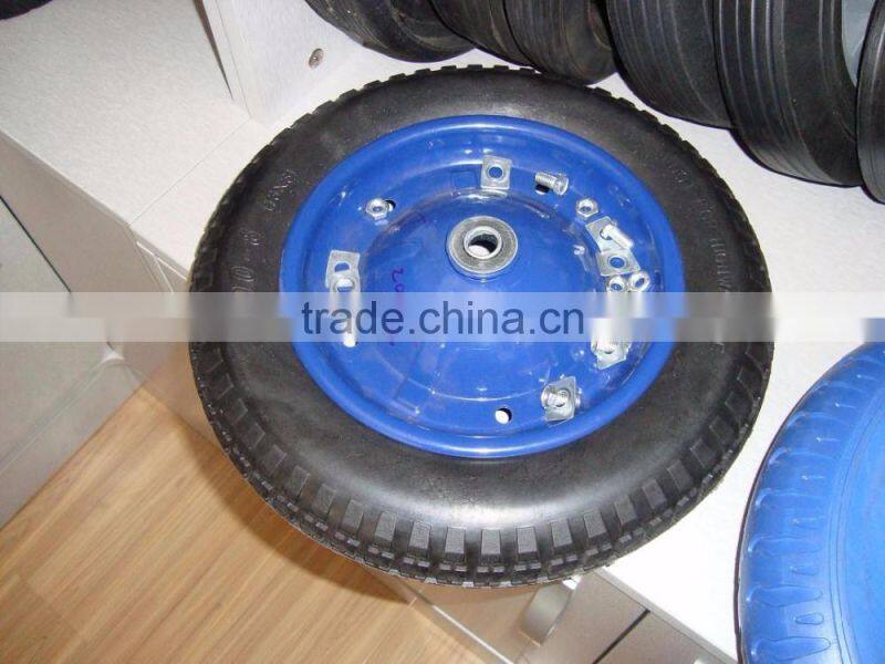pu wheel 13*3 PU Foam Wheel 13*3/3.00-8 size wheel