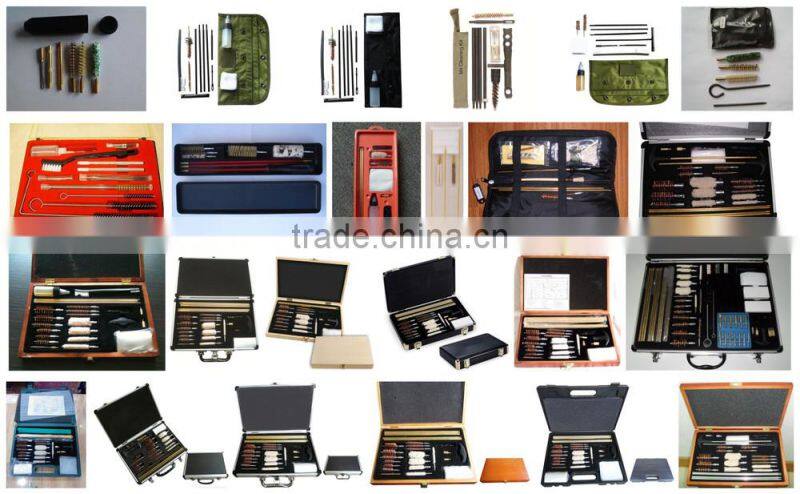 Wooden Case Gun Cleaning Kits