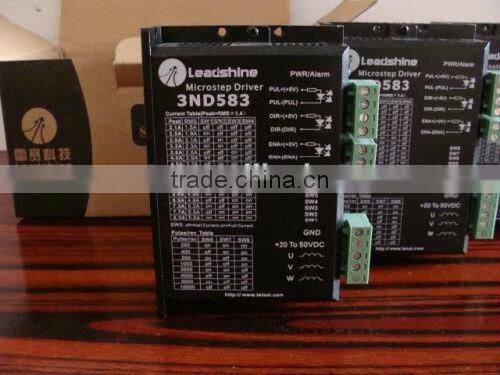 Leadshine Motor 573s15 driver 3nd583 3phase 1.5nm for y axis for 1390,1290,9060 machine