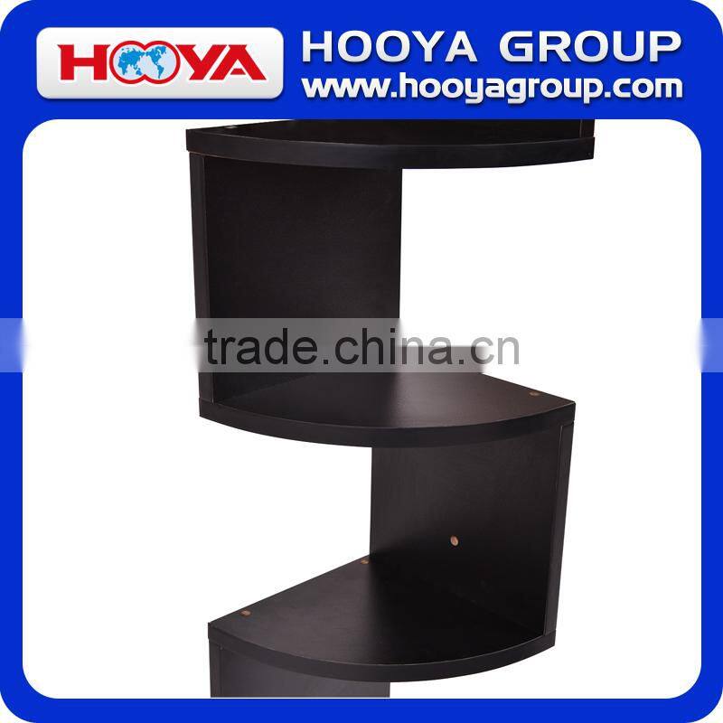 living Room Wood wall Corner Shelf