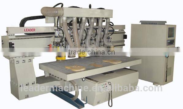 CNC2513C6 6 shafts cnc wood working router