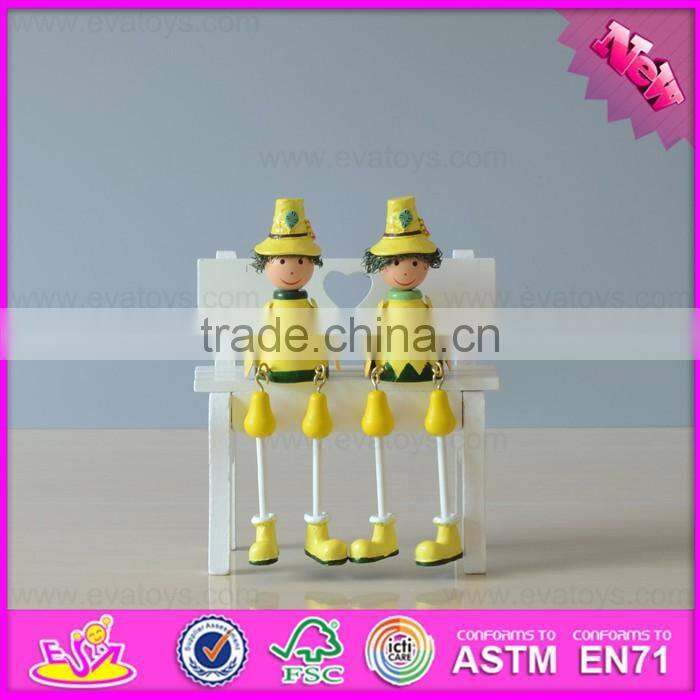 2016 Customized children decoration toys wooden gift sets W02A158