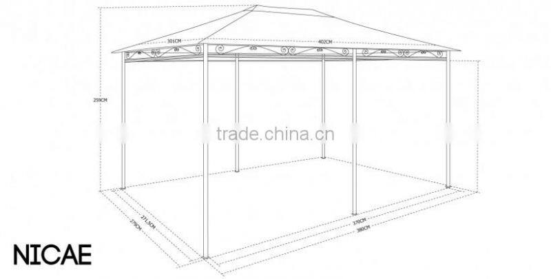 Outdoor Garden Winter Party Tent Full Sidewalls
