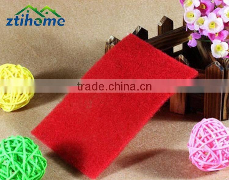 non-abrasive green scrubber cleaning scouring pad