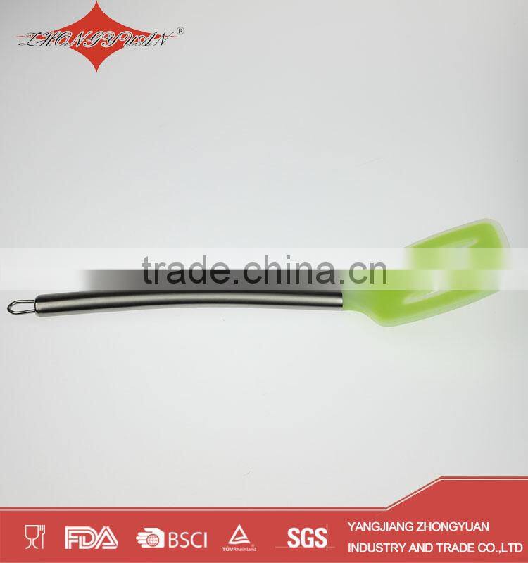 Cooking tools silicone kitchen utensils with stainless steel handle