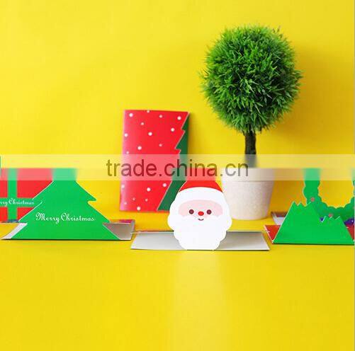 Folded Mini Greeting Cards Creative Christmas Greeting Cards Handmade Greeting Card Designs