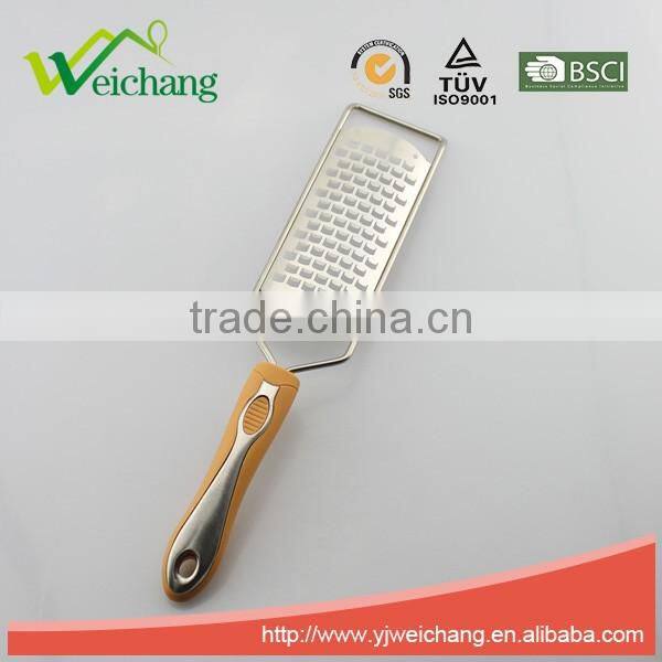 WCGT273 New design grater manual grater ETCHING GRATER vegetable kitchen graters with PP handle