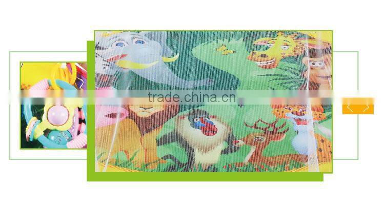 Hot selling cartoon set exercise equipment baby play mat gym