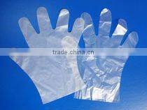 High quality PE (HDPE/LDPE/TPE/CPE) plastic gloves