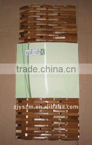 bamboo bathmat