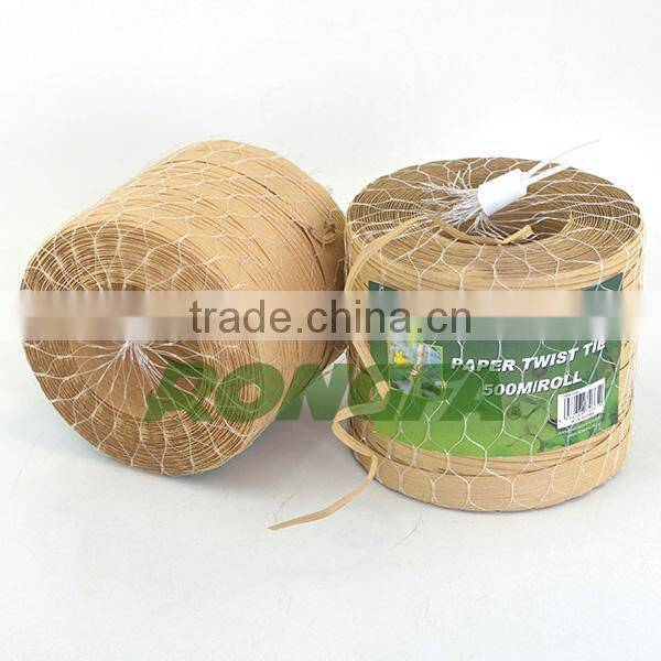 6mm x 30cm environmentally green vineyard twist ties