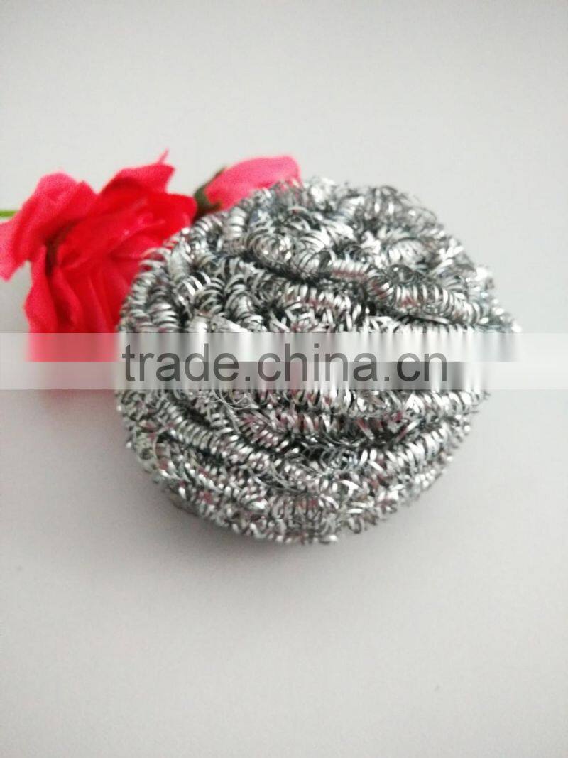 4 pcs Extra Large Stainless Steel Sponges Scrubbers Commercial Grade Heavy Duty
