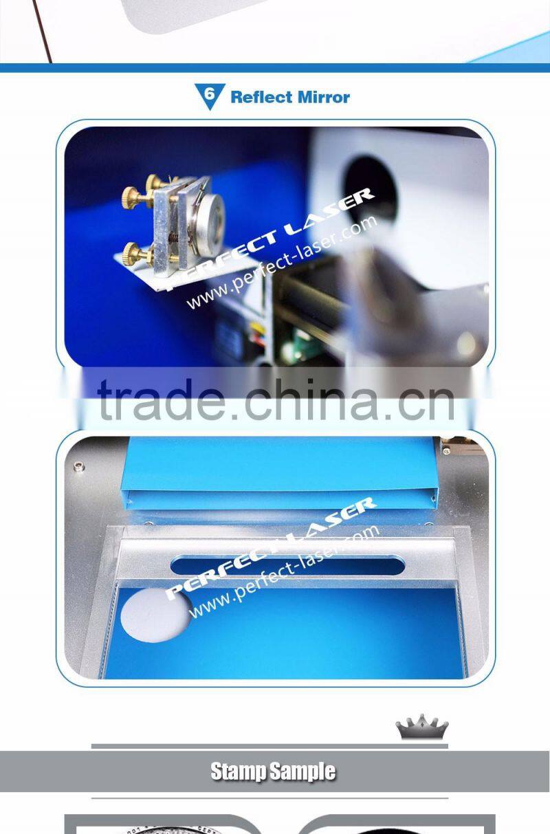 Perfect Laser PEDK-40B Desktop Mini Stamp Laser Engraving Machine