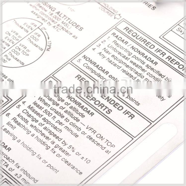 Chinese Manufacturer customized metal pilot aviation clipboard, high quality kneeboard for pilot training #IFR