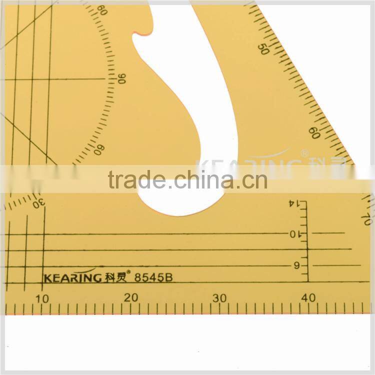 kearing brand Triangle Scale ruler ,crotch curve pattern ruler,sleeve garment ruler#8545B