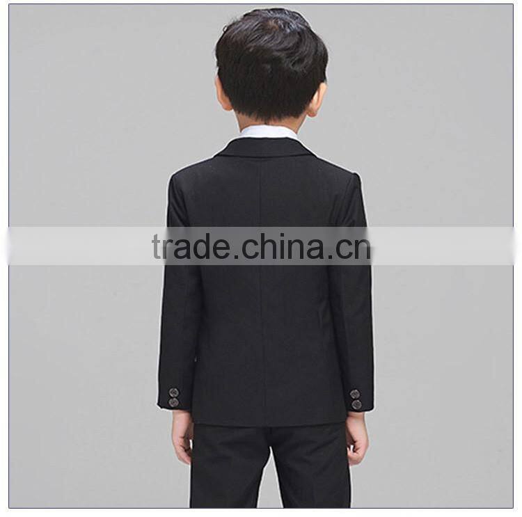 wholesale Boys Pant formal dress black color suit