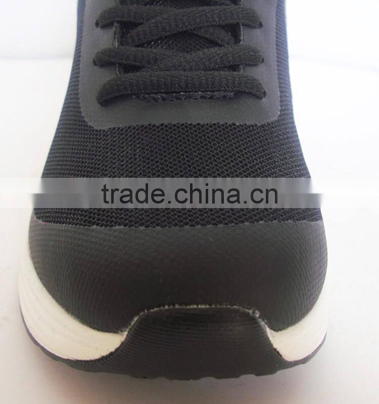 Latest black mesh upper perfect cheap women shoes online