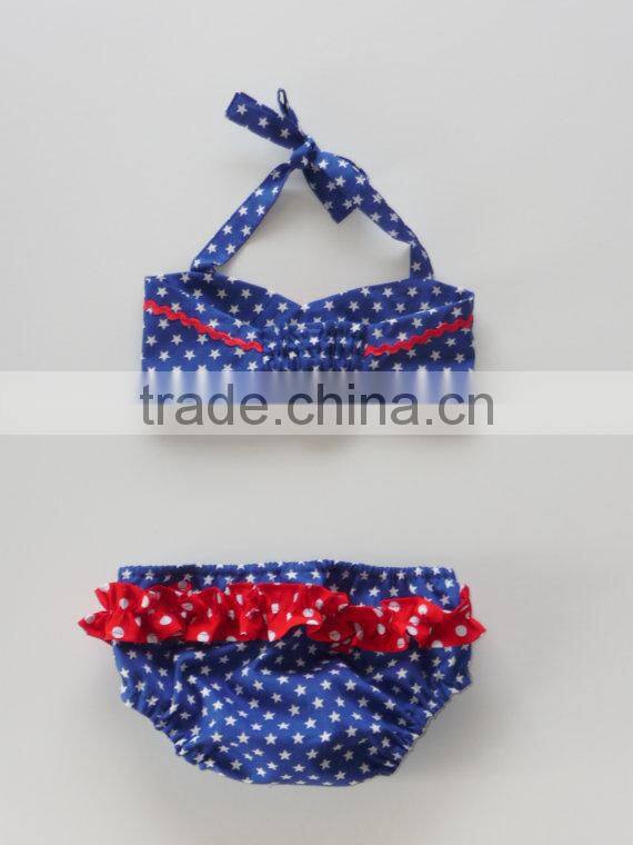 Stylish strawberry design popular during summer swinsuit for baby girl