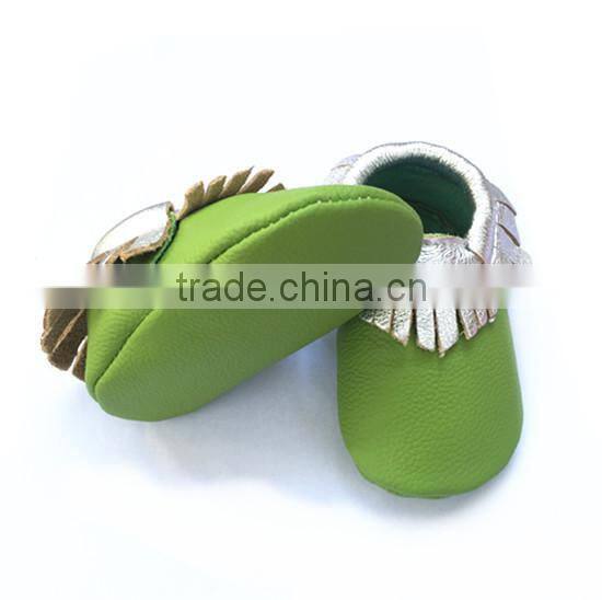 fashion leather children shoes for christmas new born baby shoes