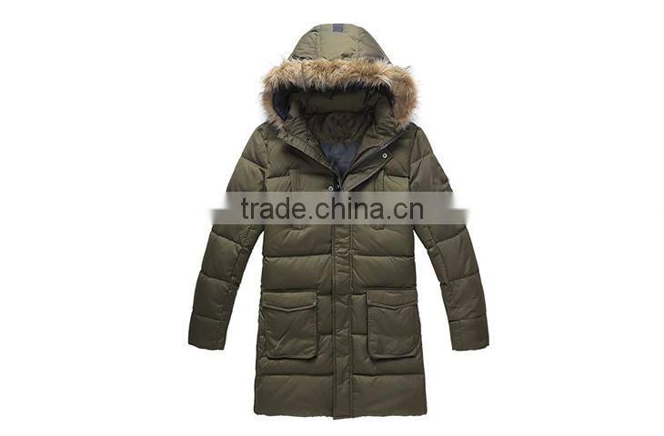 brand name clothing down jacket with fur
