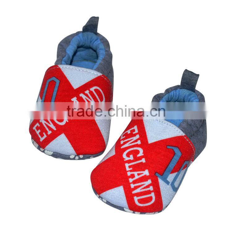 Casual style England printed Baby footwear