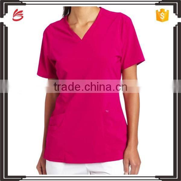 women's rock goddess scrub top hospital uniform