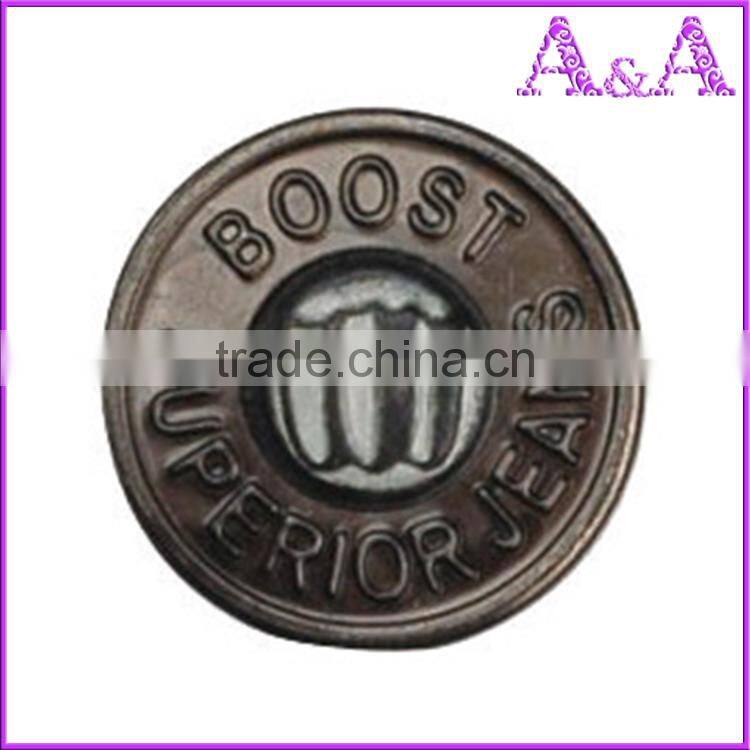 jeans button jacket metal buttons