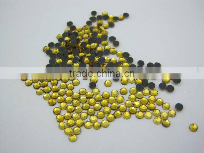 hot fix rhinestone crystal stone fashion clothing accessories glass beads