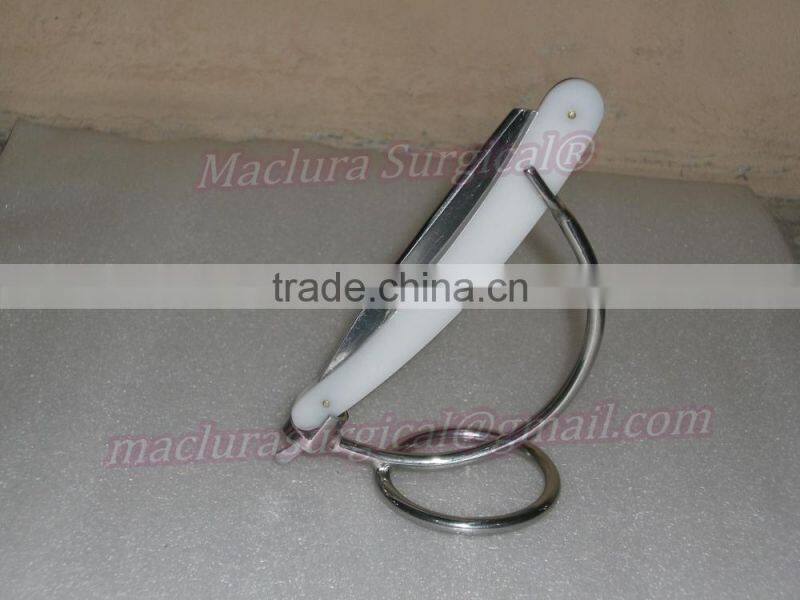 CUT THROAT SHAVINGE RAZOR PLASTIC HANDL