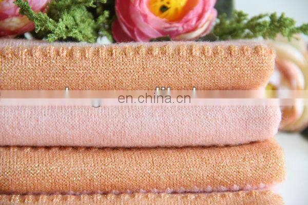 2013 Gold Shiny Sweater Knit Fabric