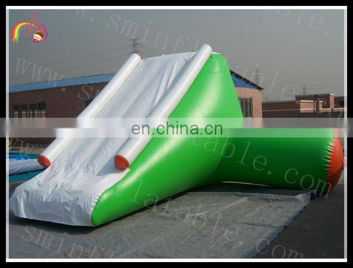PVC inflatable water park game saturn water globe inflatable climb wall