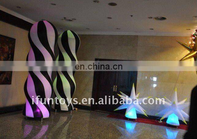 "Y" inflatable decoration