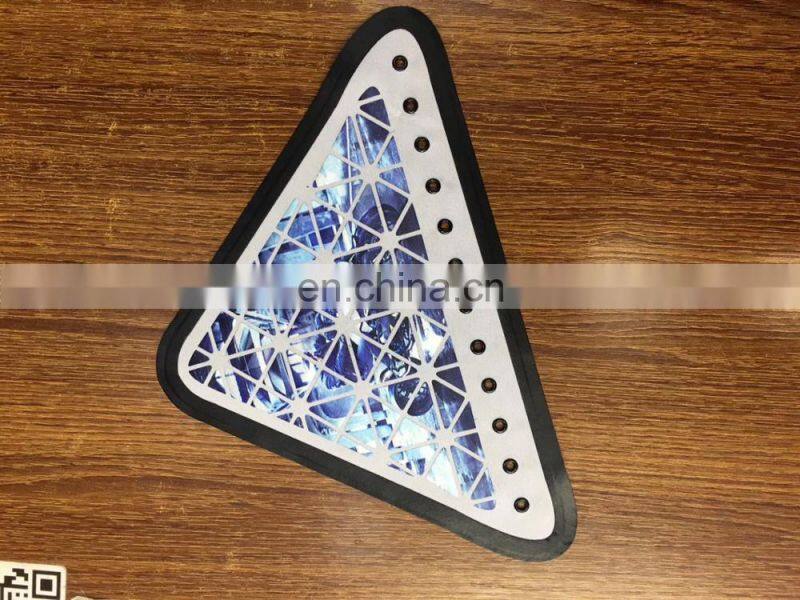 Print Fabric Applique patch with tassel