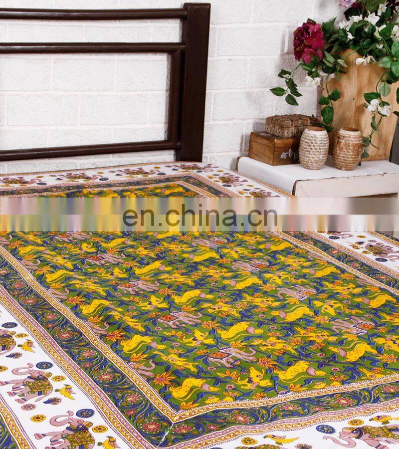 custom screen printed bedding/bedsheet printed fabric design/100% cotton flower printed bedsheets
