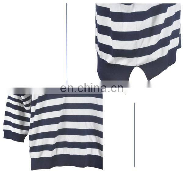 Sweater Women 2016 Stripe Long Sweater Casual Long Frog Dress