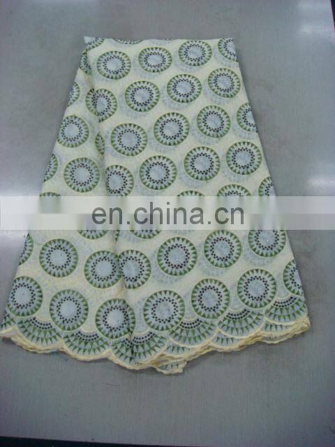 high quality swiss cotton voile lace(D173-10)