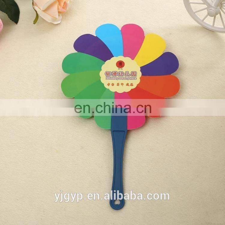 customized design O shape PP fan