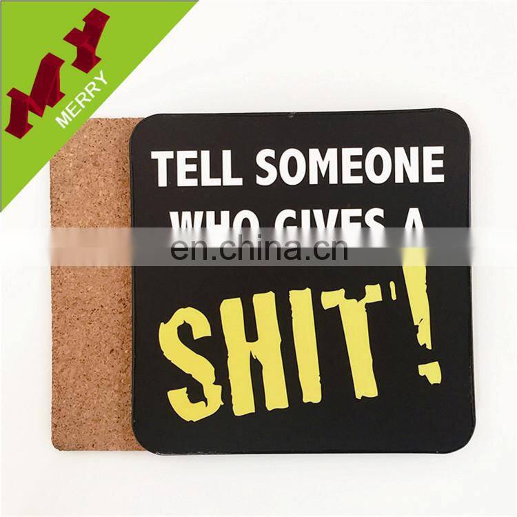 2015 Hottest & Newly drink wood coaster for advertising gifts