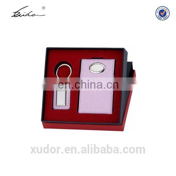 Key chain& Card Holder Business Gift Set
