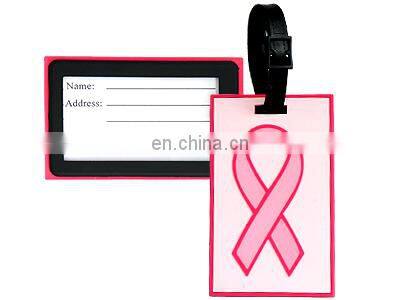 Customed Plastic PVC material luggage tag or bag tag or name tag