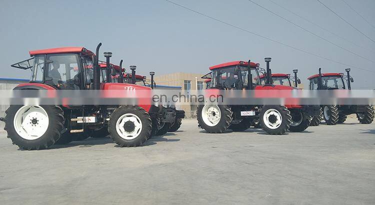 Cheap price new 180HP Farming tractor with front end loader and backhoe for sale