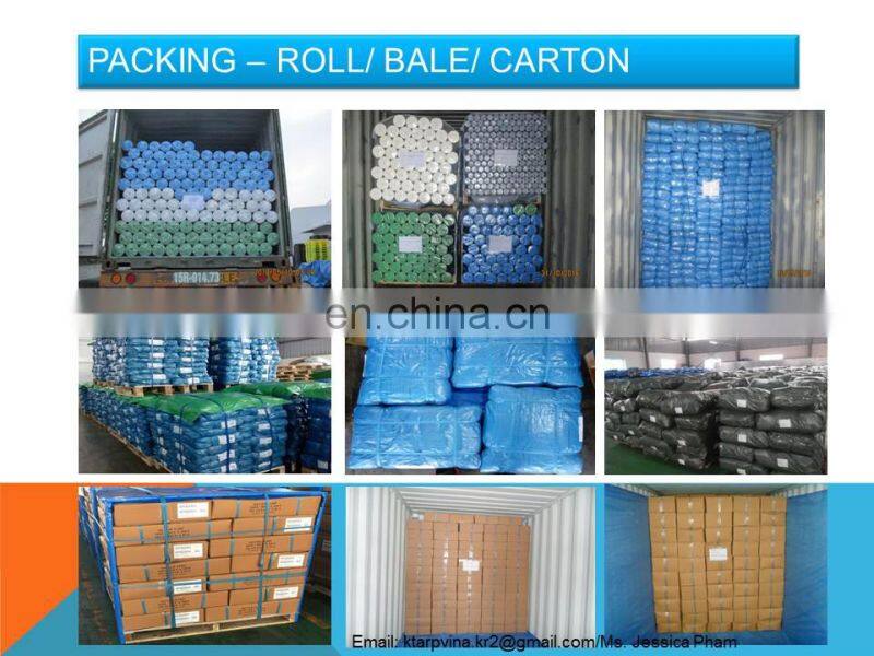 Made in Vietnam PE Tarpaulin, Korea Standard